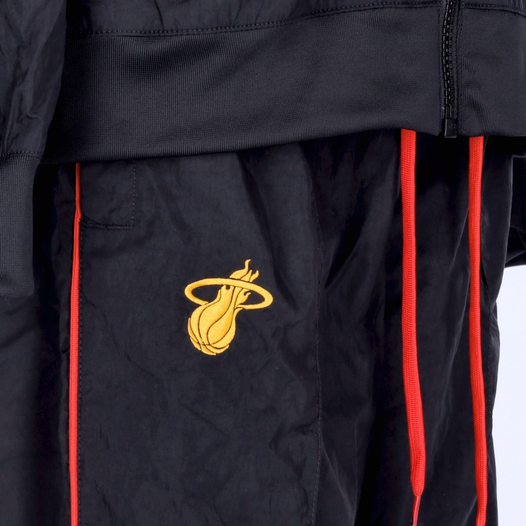 completo tuta uomo nba tracksuit courtside miahea BLACK/BLACK/UNIVERSITY RED