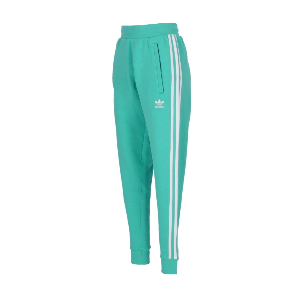 pantalone tuta felpato uomo 3-stripes pant HIRE GREEN