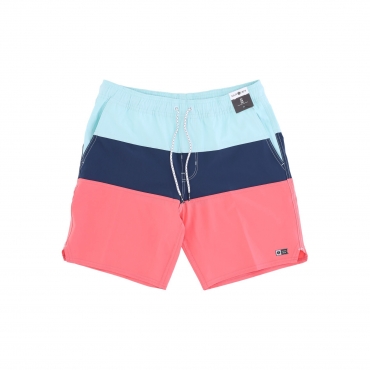 costume bermuda uomo beacons elastic boardshort NEO CORAL