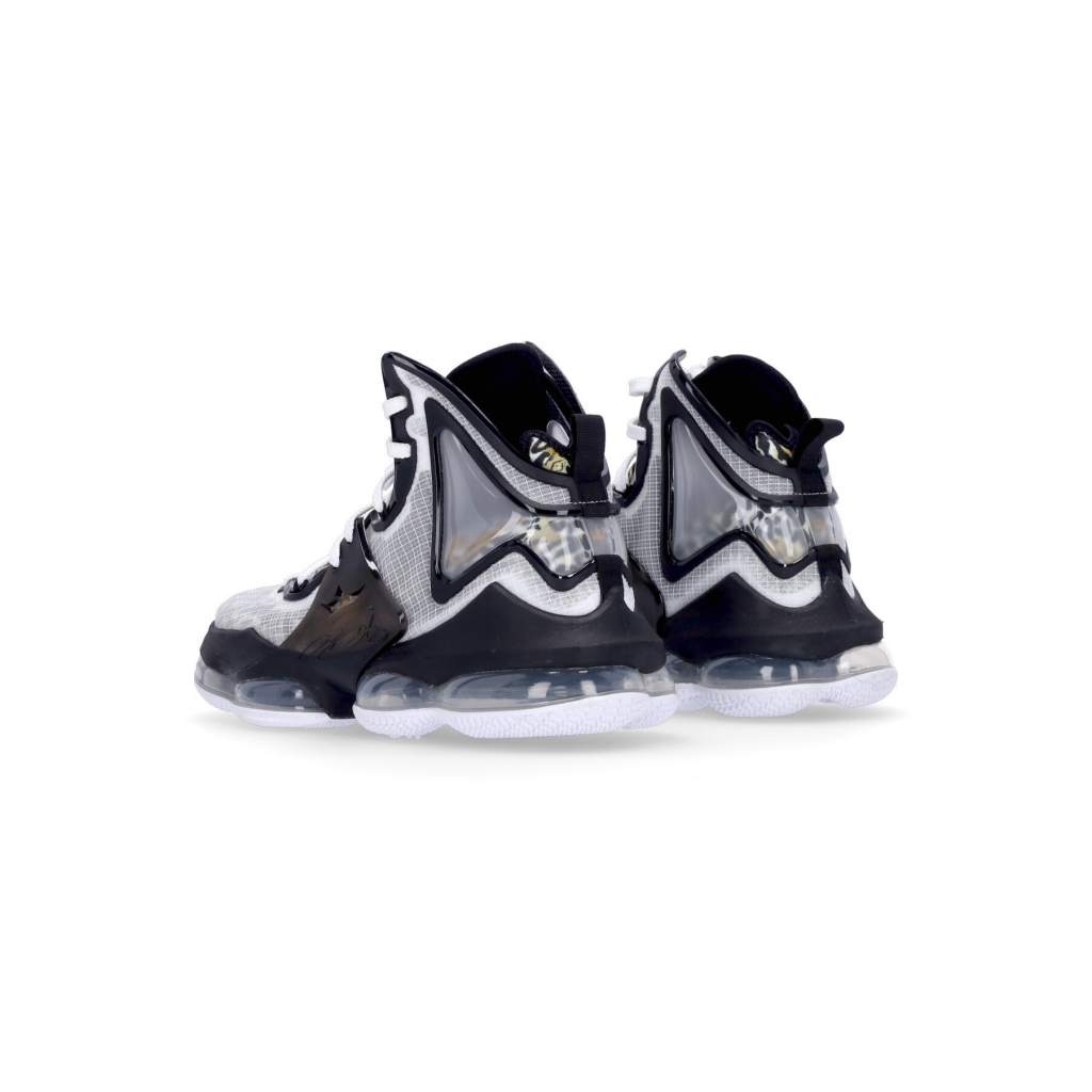 scarpa basket uomo lebron xix WHITE/METALLIC GOLD/BLACK