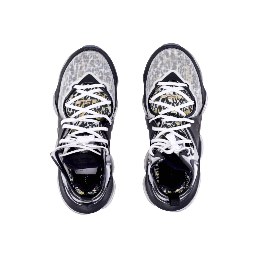 scarpa basket uomo lebron xix WHITE/METALLIC GOLD/BLACK