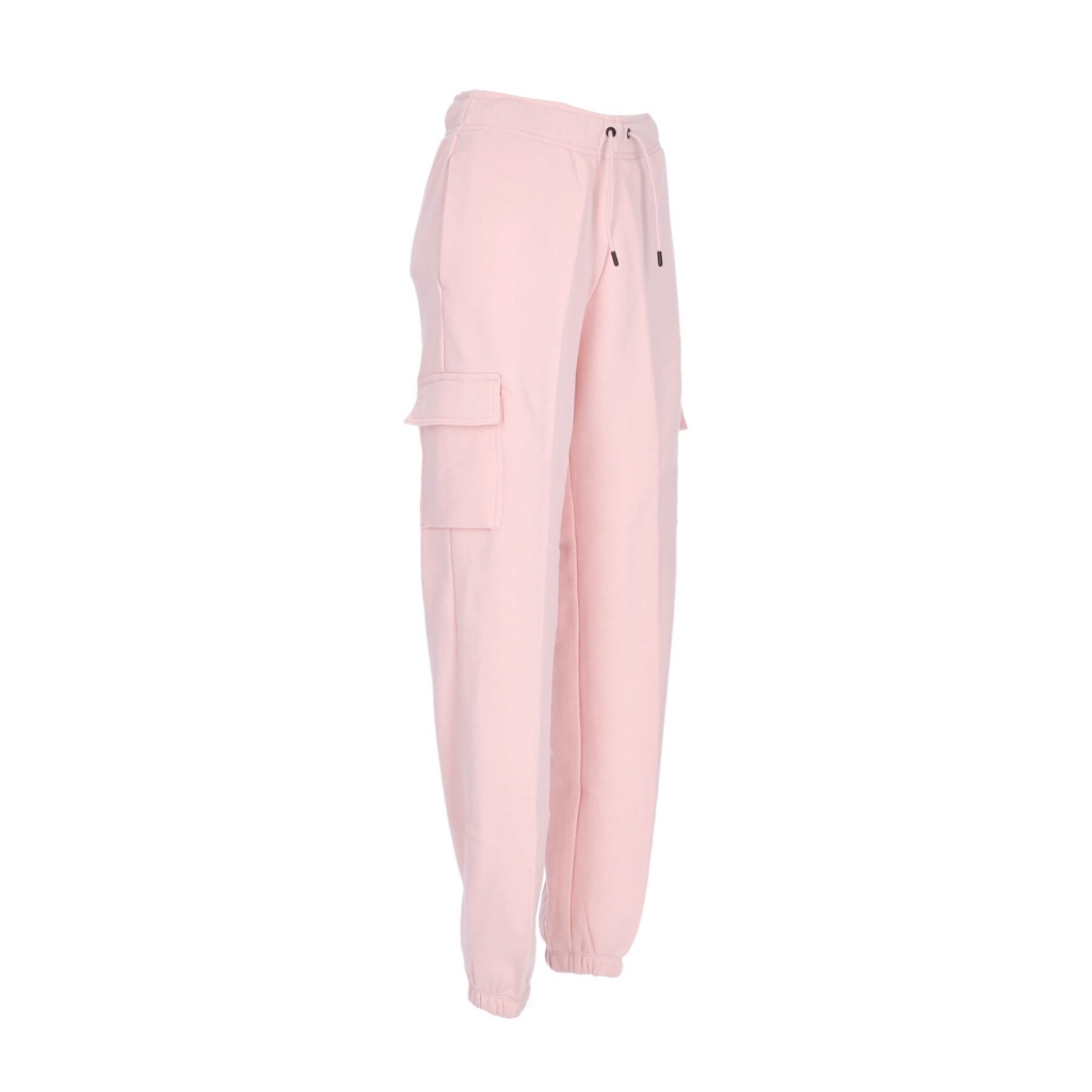pantalone tuta felpato donna w essential fleece mr cargo pant ATMOSPHERE/WHITE