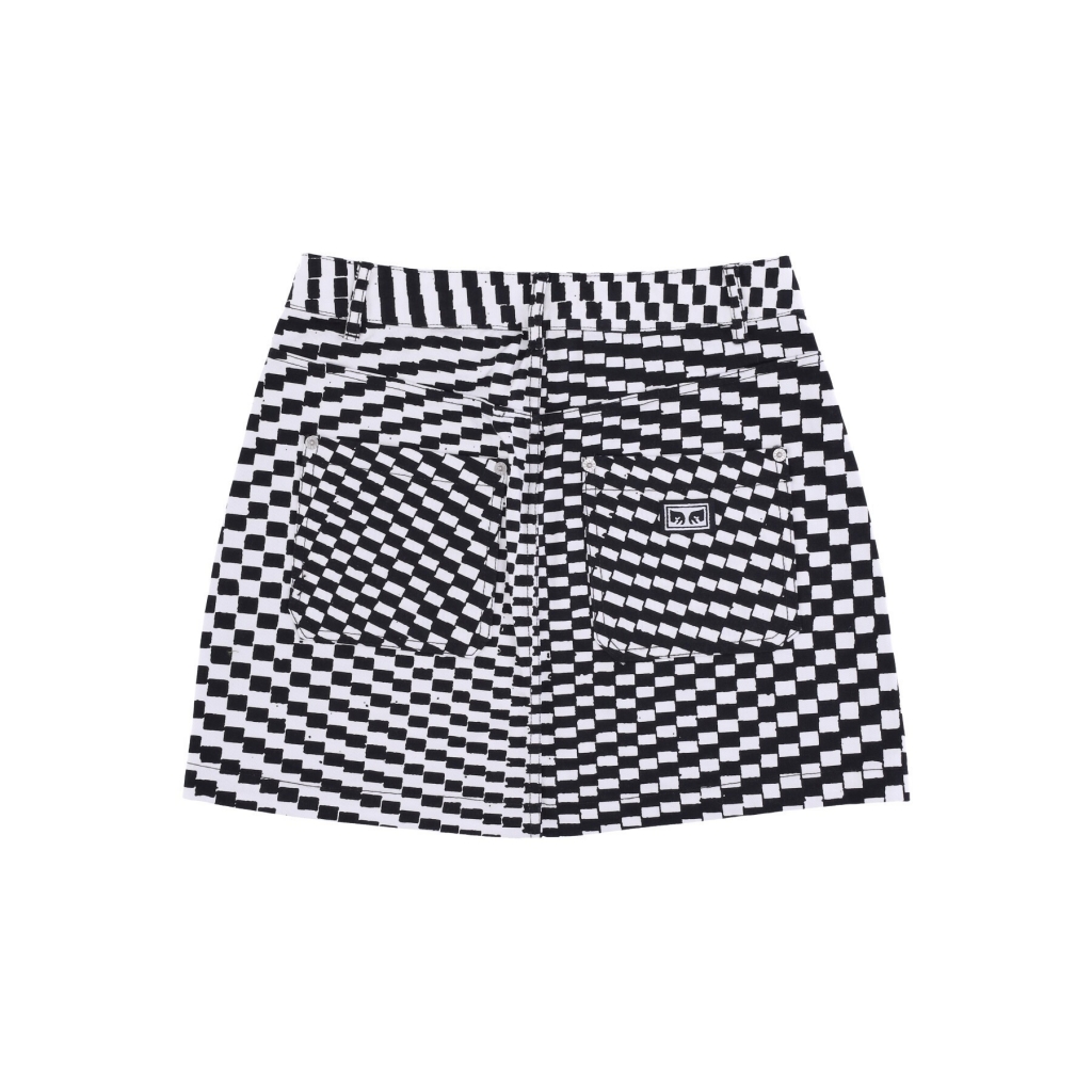 gonna donna exie mini skirt BLACK MULTI