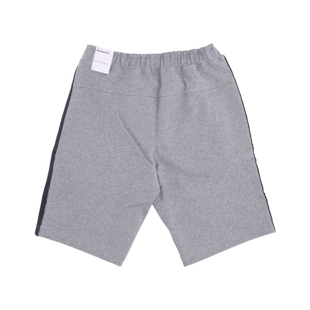pantalone corto tuta felpata uomo sportswear retro fleece short bb DK GREY HEATHER