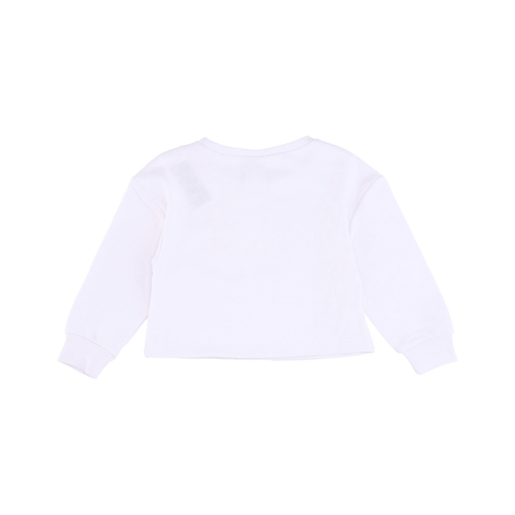 completo tuta bambina retro rewind crew jogger set PALE IVORY