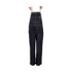 salopette donna lightweight handkerchief overall BLACK