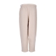 pantalone tuta felpato donna w essentials collection fleece curve pants SANDDRIFT/WHITE