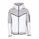 felpa leggera cappuccio zip uomo sportswear tech fleece full-zip hoodie LT IRON ORE/SUMMIT WHITE/BALTIC BLUE