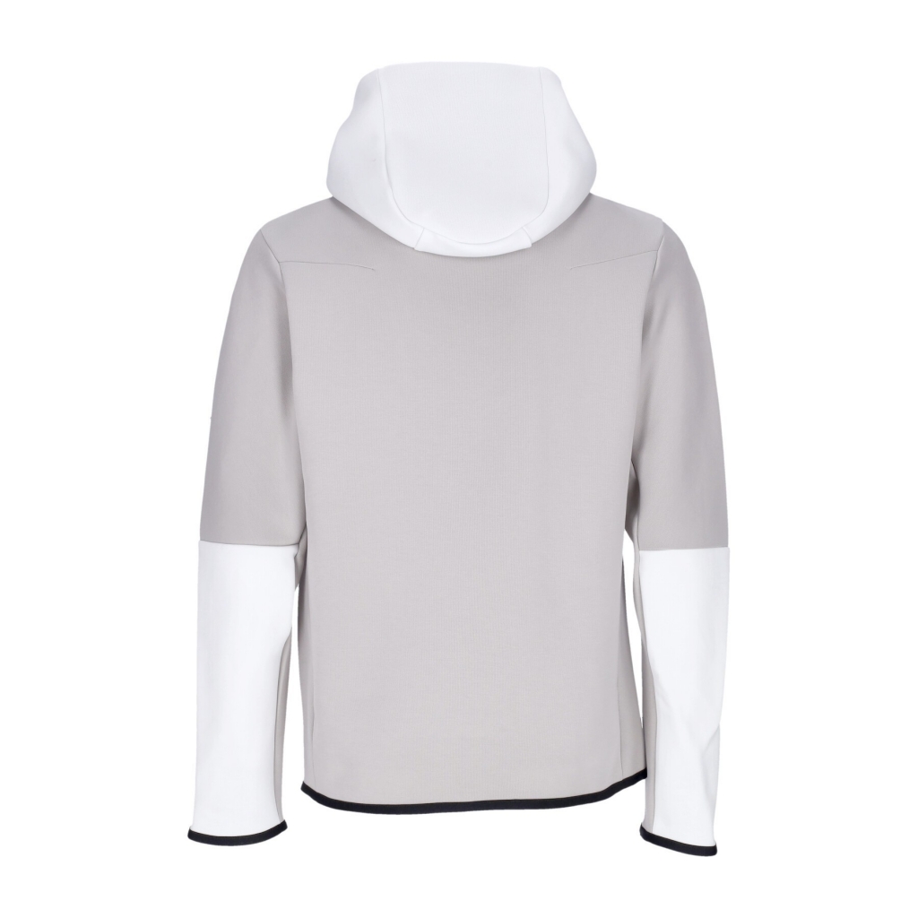 felpa leggera cappuccio zip uomo sportswear tech fleece full-zip hoodie LT IRON ORE/SUMMIT WHITE/BALTIC BLUE