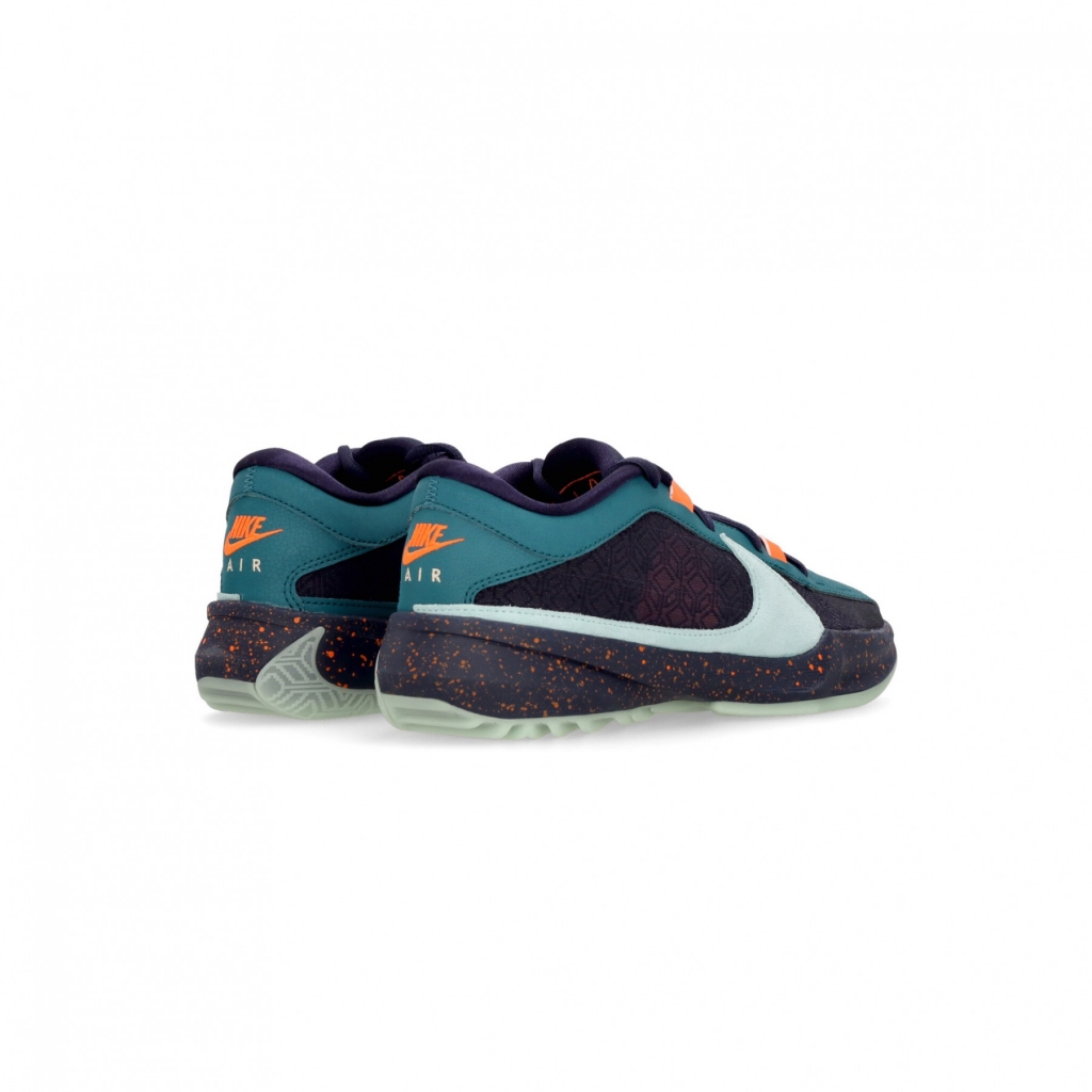 scarpa basket uomo zoom freak 5 GEODE TEAL/PURPLE INK/TOTAL ORANGE/JADE ICE