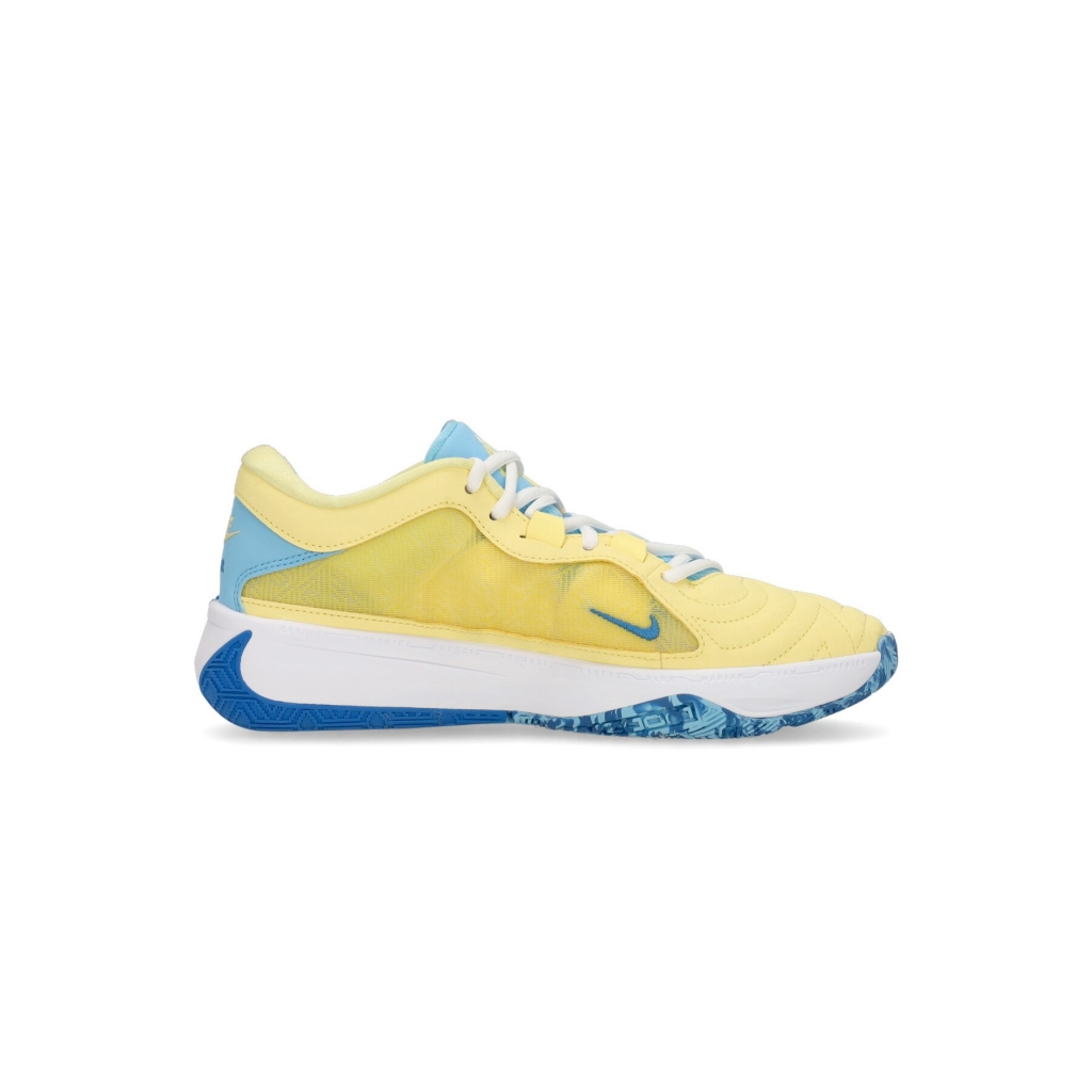 scarpa basket uomo zoom freak 5 SOFT YELLOW/LT PHOTO BLUE/WHITE