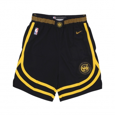 pantaloncino basket uomo nba city edition 23 dri-fit swingman short golwar BLACK/OCHRE