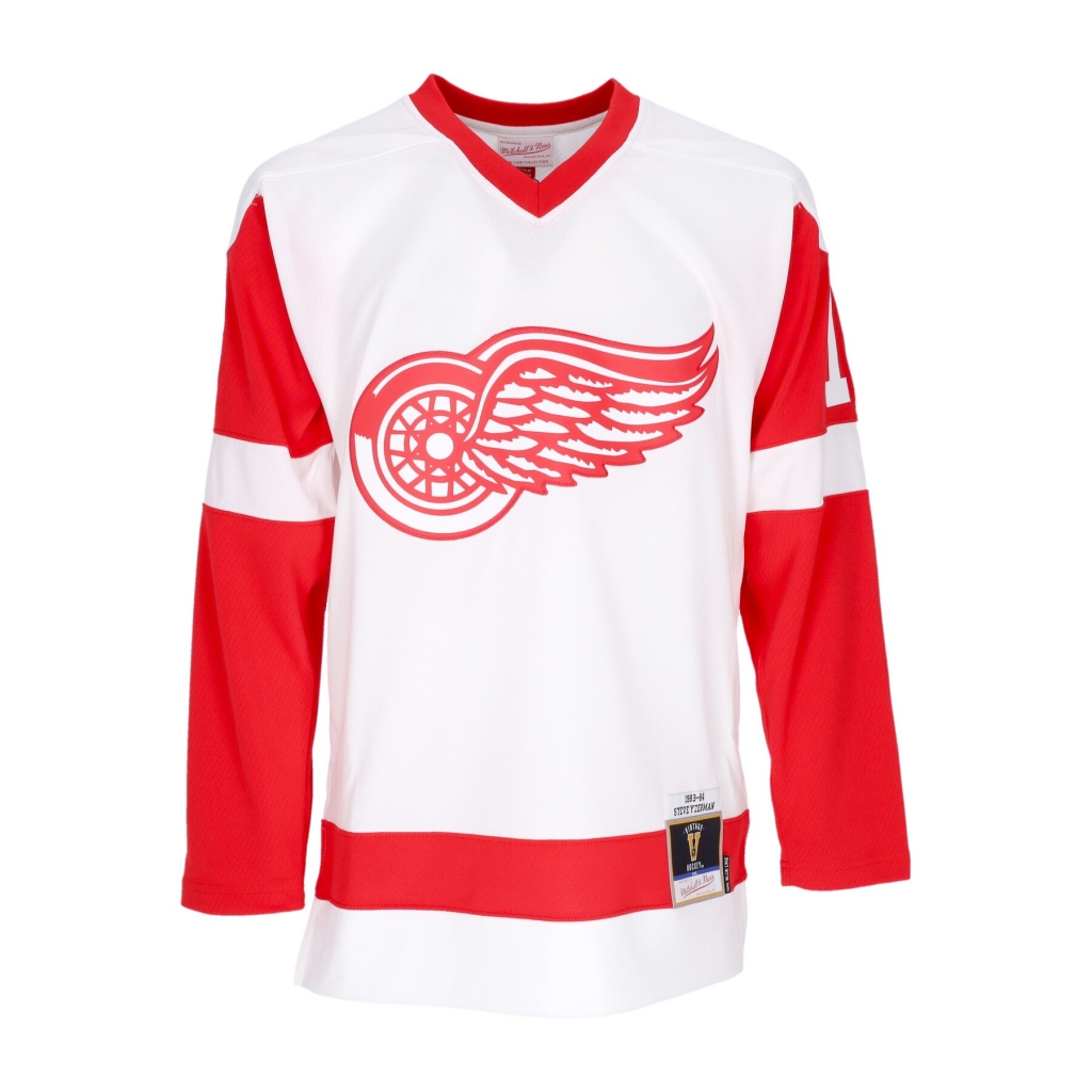 casacca hockey uomo nhl white jersey 1983 no 19 steve yzerman detwin ORIGINAL TEAM COLORS