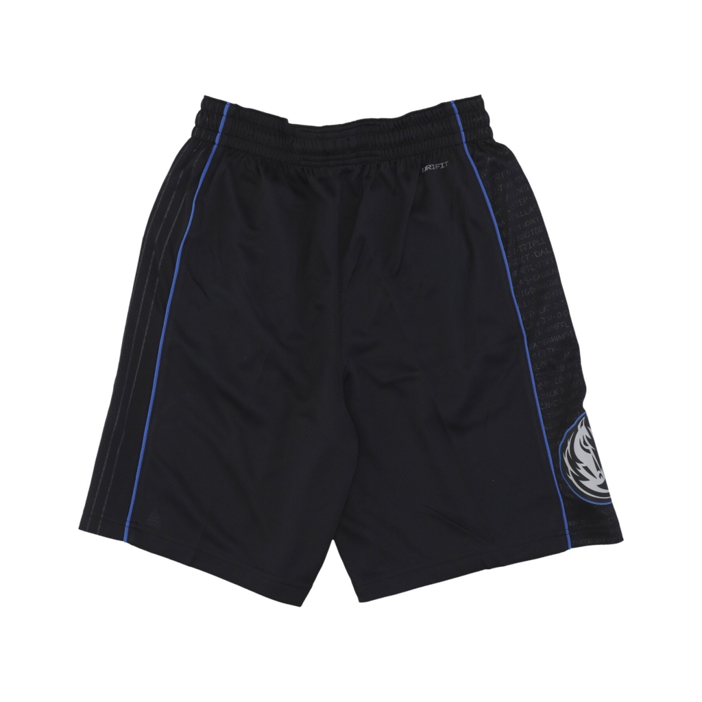 pantaloncino basket uomo nba city edition 2023 swingman dri-fit short dalmav BLACK/FLT SILVER