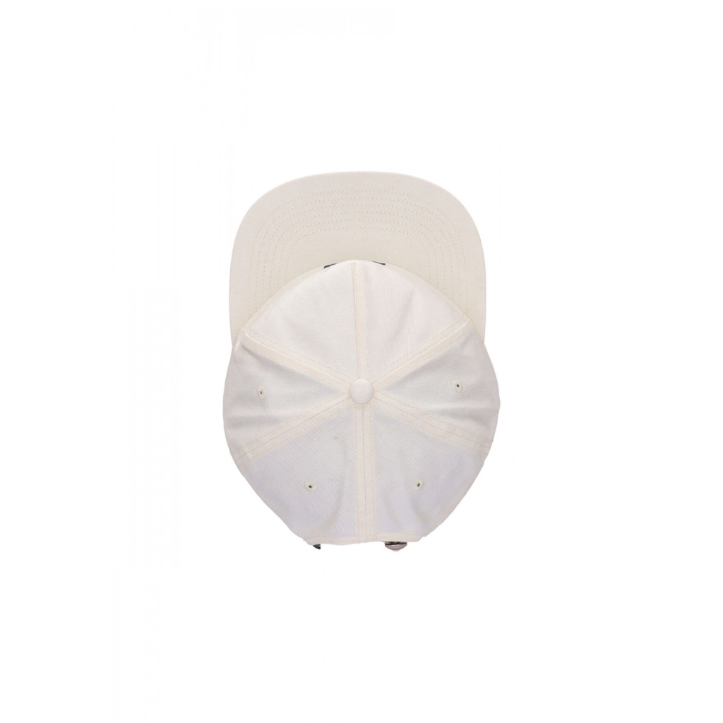 cappellino visiera piatta uomo bold label organic strapback ii UNBLEACHED
