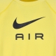 felpa leggera girocollo uomo sportswear air french terry crew YELLOW STRIKE/BLACK