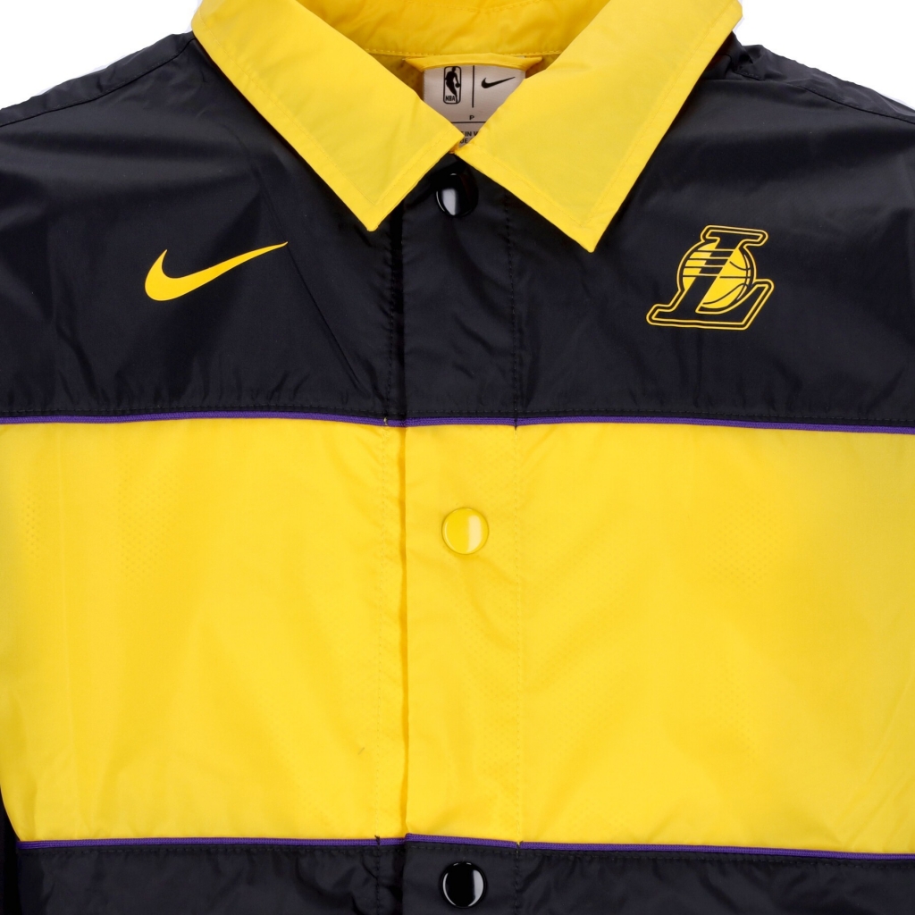 giacca coach jacket uomo nba lightweight jacket loslak BLACK/AMARILLO/FIELD PURPLE/AMARILLO