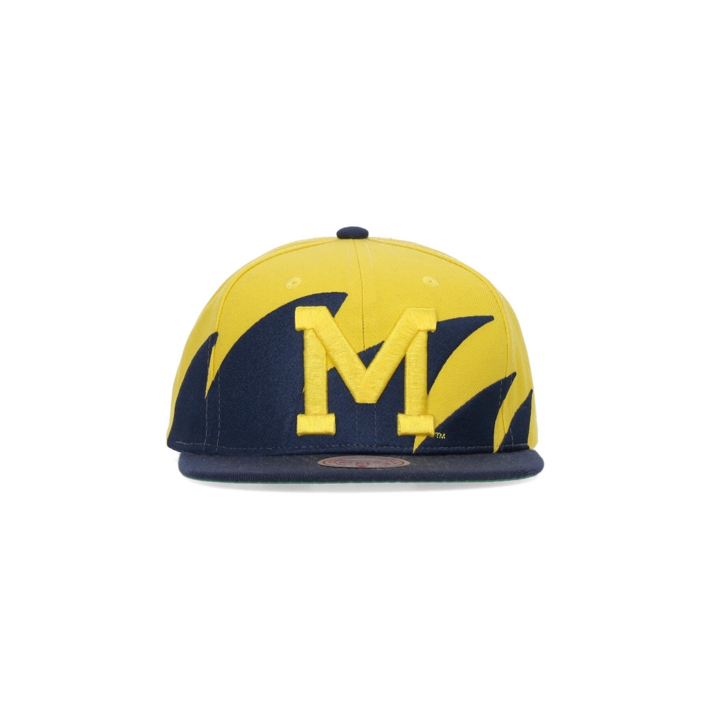 cappellino visiera piatta uomo ncaa sharktooth snapback micwol ORIGINAL TEAM COLORS