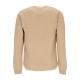 maglione uomo adelma crewneck CAMEL