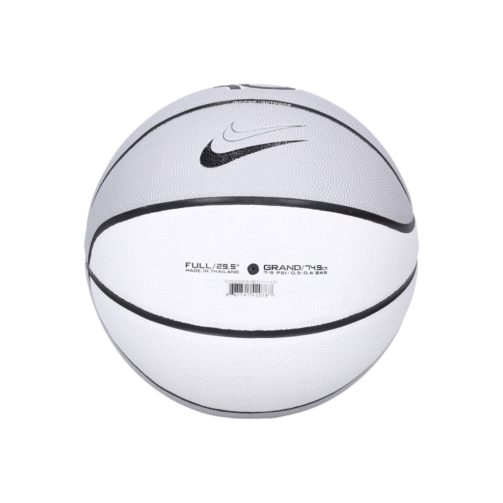 pallone uomo kd all court size 7 WHITE/GREY