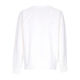 felpa leggera girocollo uomo sportswear air french terry crew WHITE/BLACK