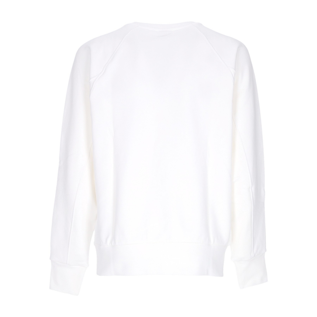 felpa leggera girocollo uomo sportswear air french terry crew WHITE/BLACK