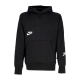 felpa leggera cappuccio uomo nba giannis hoodie BLACK/SAIL