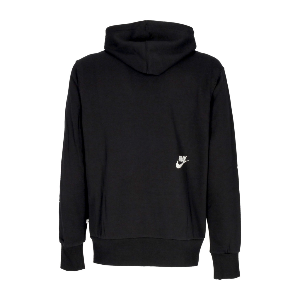 felpa leggera cappuccio uomo nba giannis hoodie BLACK/SAIL