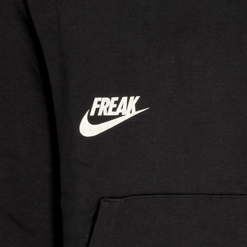 felpa leggera cappuccio uomo nba giannis hoodie BLACK/SAIL