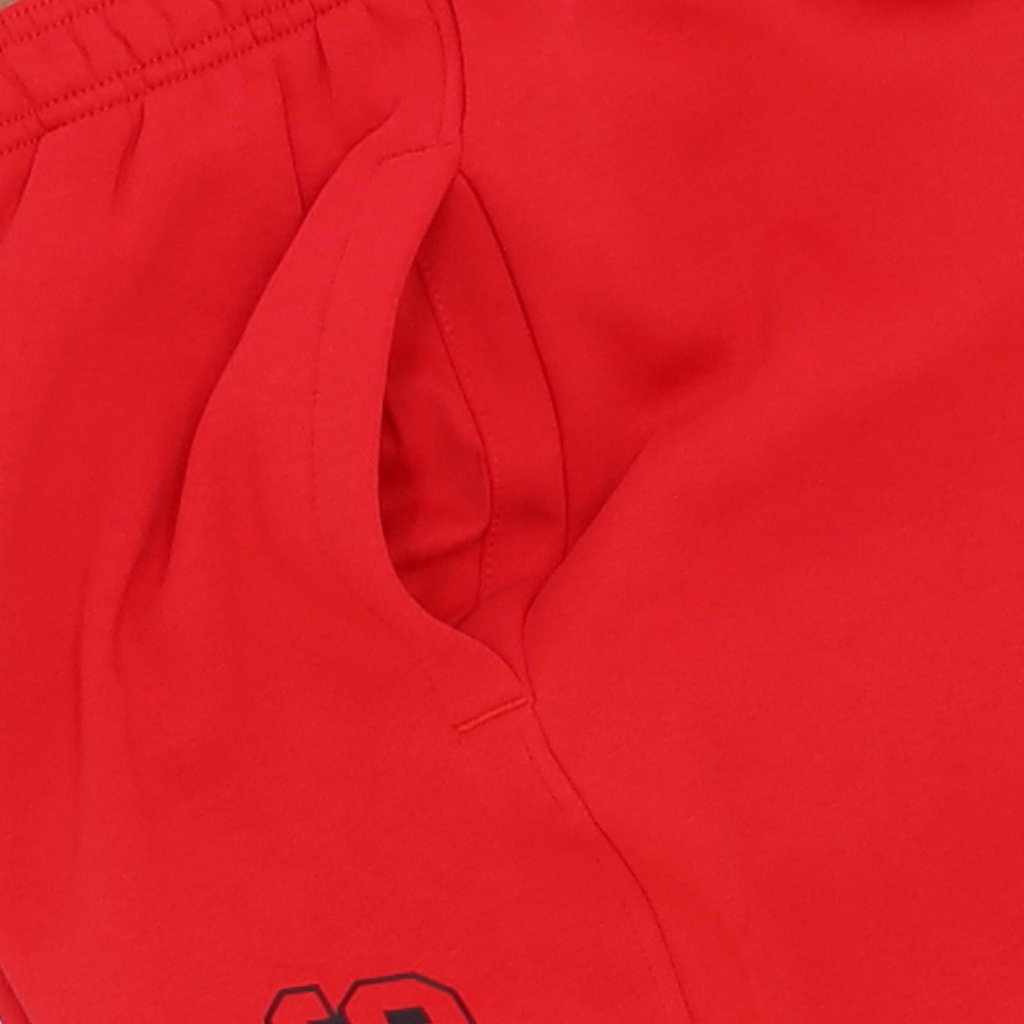 pantalone tuta felpato uomo nba fleece courtside pant chibul UNIVERSITY RED