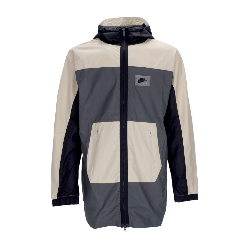 giacca a vento uomo woven jacket IRON GREY/RATTAN/BLACK/BLACK