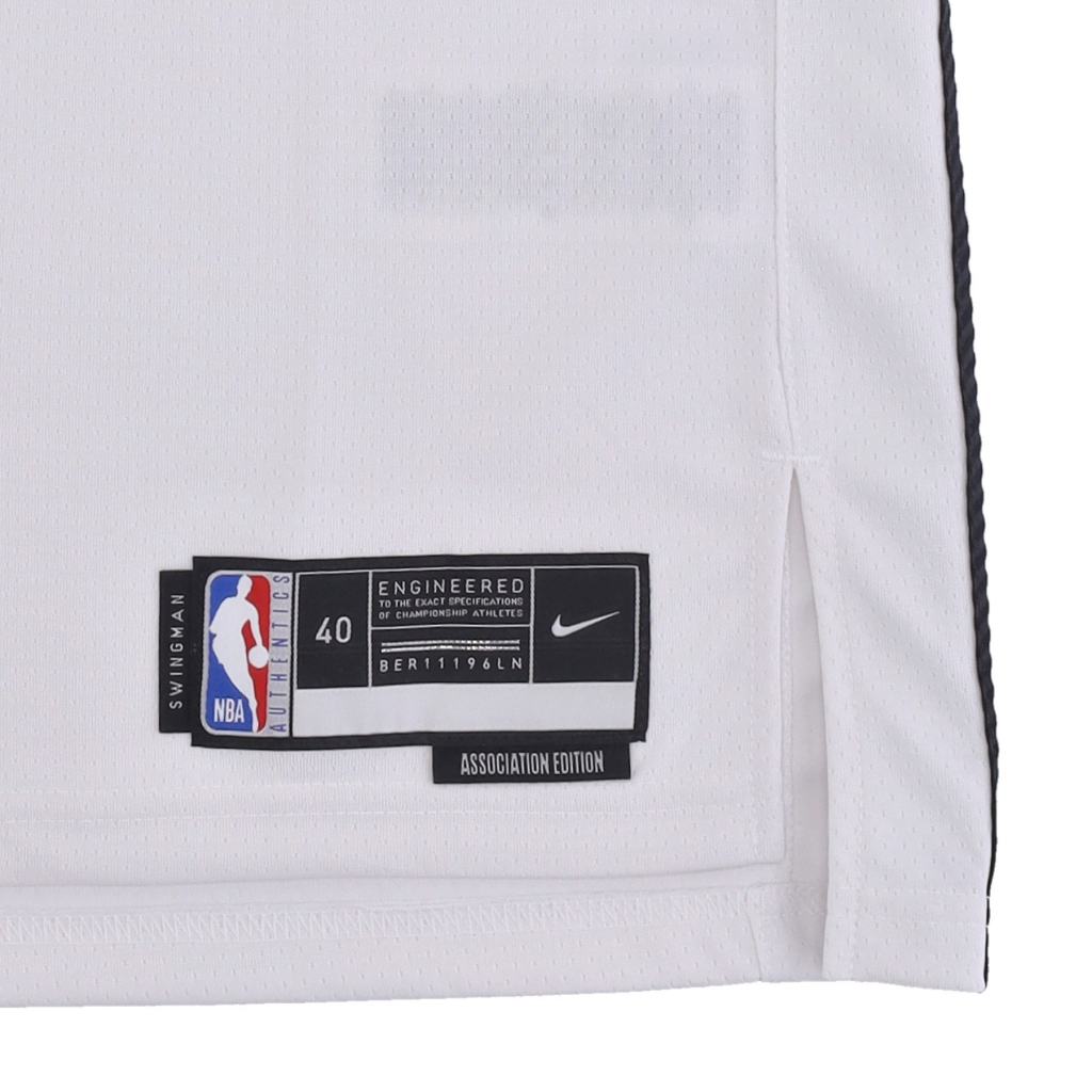 canotta basket uomo nba dri fit swingman jersey no 7 kevin durant bronet WHITE