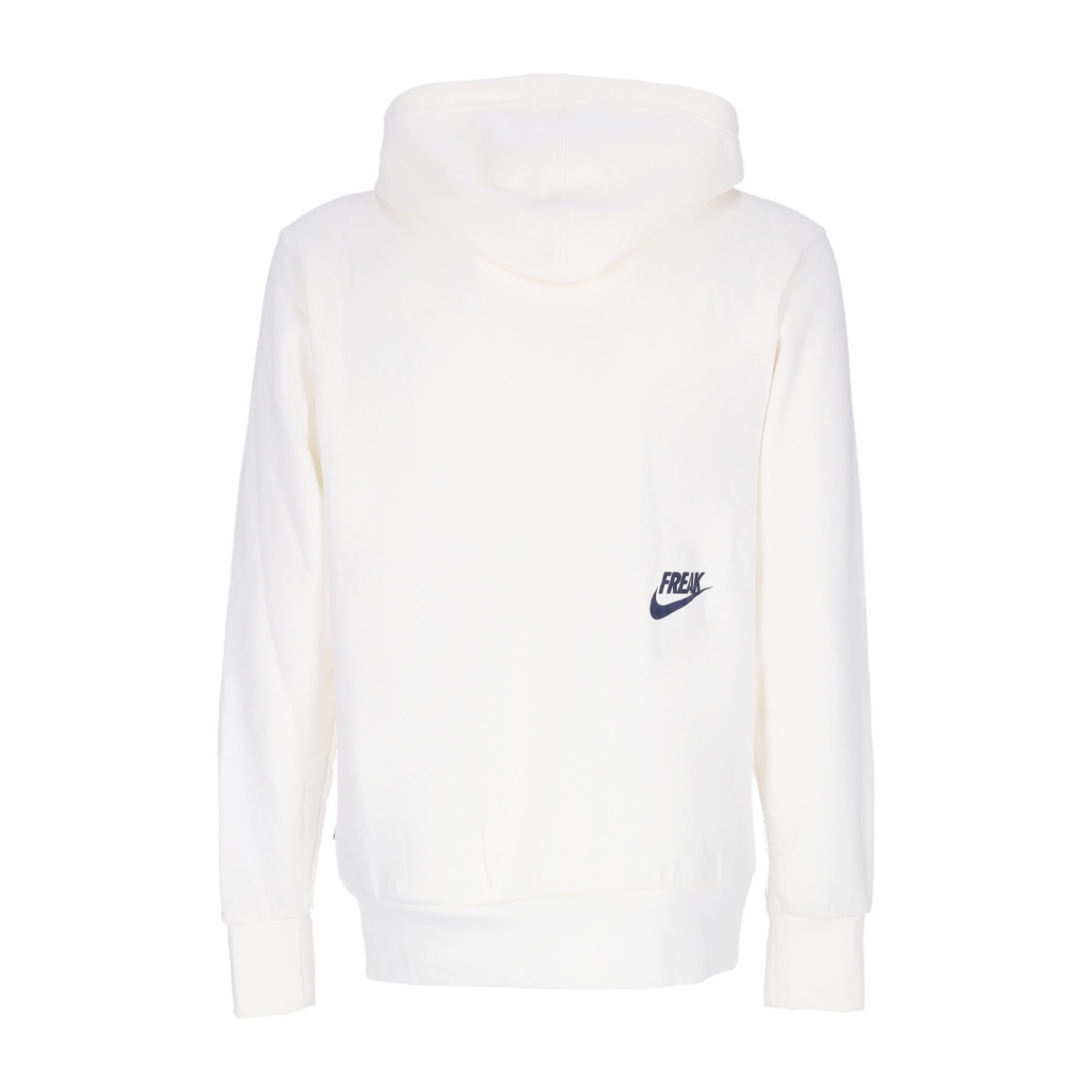 felpa leggera cappuccio uomo nba giannis hoodie SAIL/BLACK