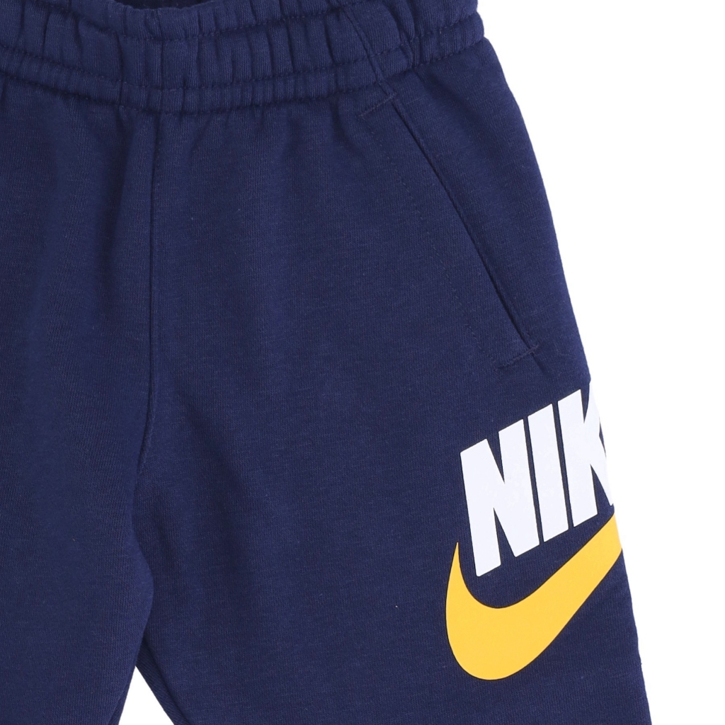 pantalone tuta felpato bambino club hbr jogger MIDNIGHT NAVY