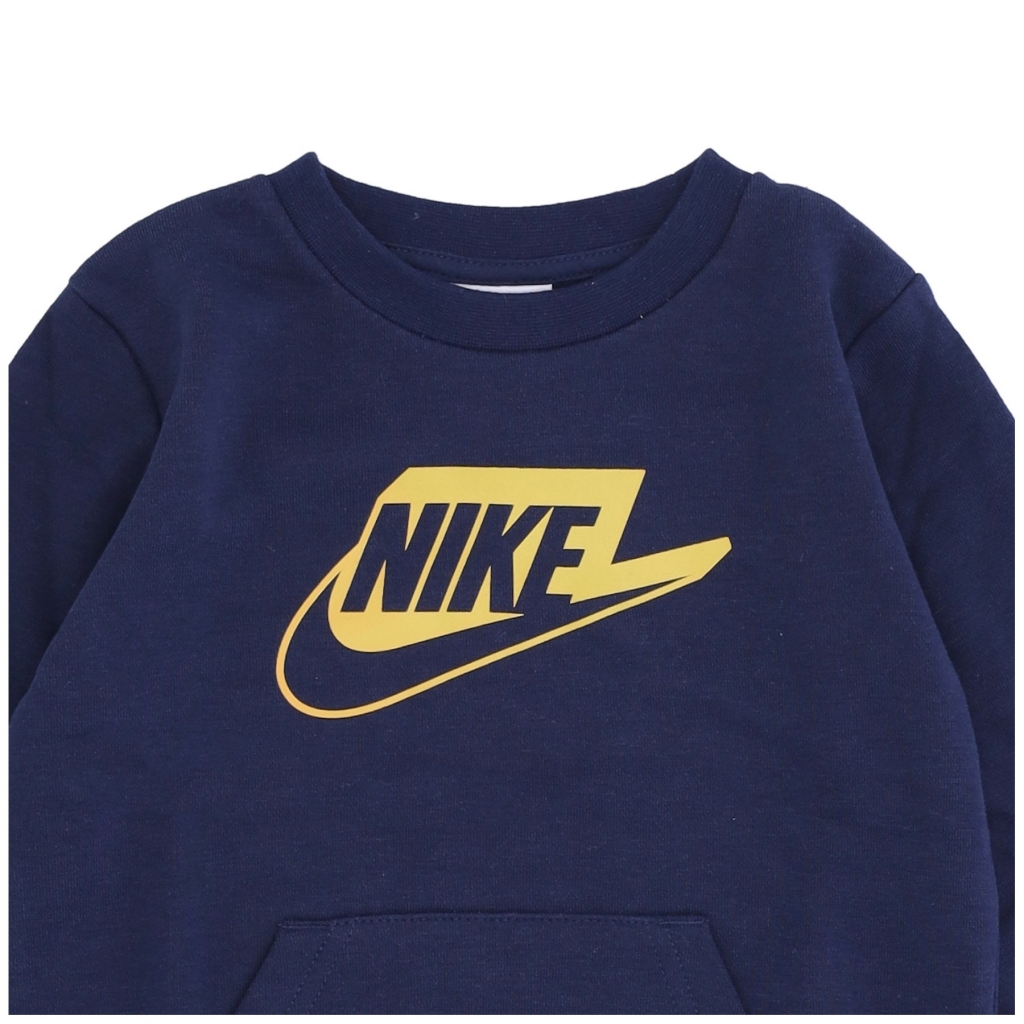 felpa leggera girocollo bambino club ssnl aop ft crewneck MIDNIGHT NAVY