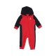 tuta intera neonato air jordan 2 hooded coverall FIRE RED