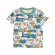 set t-shirt+pantalone bambino air comic aop tee and pant set EMERALD