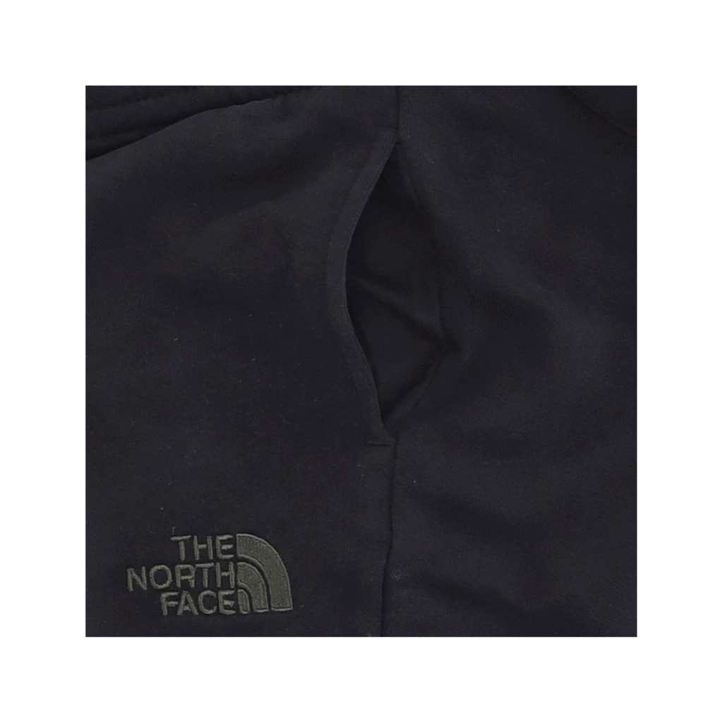 pantalone tuta felpato ragazzo teen slim fit jogger BLACK