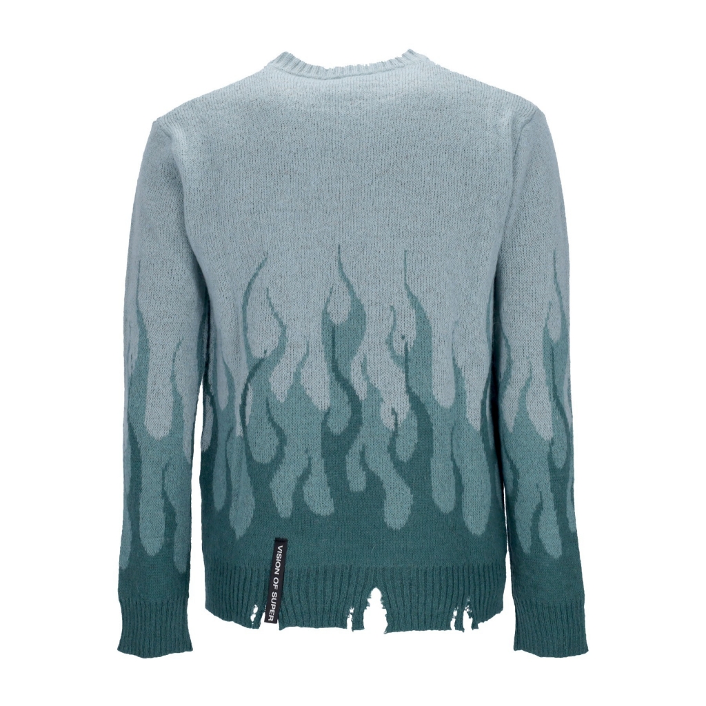 maglione uomo double flames l/s jumper BALSAM GREEN
