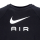 felpa leggera girocollo uomo sportswear air french terry crew BLACK/WHITE
