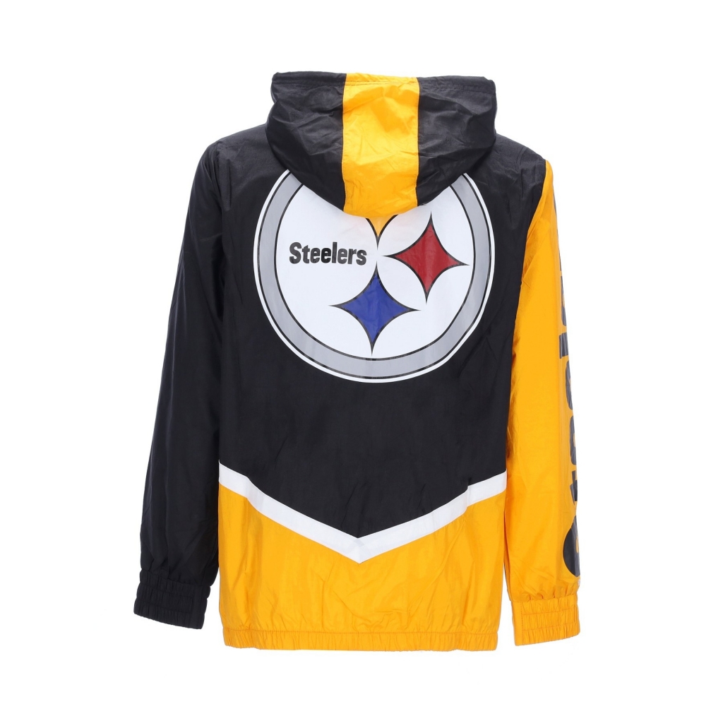giacca a vento uomo nfl undeniable full zip windbreaker pitste BLACK