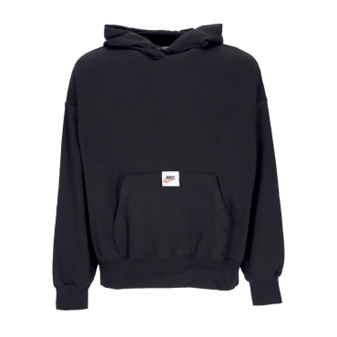felpa leggera cappuccio donna sportswear circa 50 fleece hoodie BLACK/SAIL