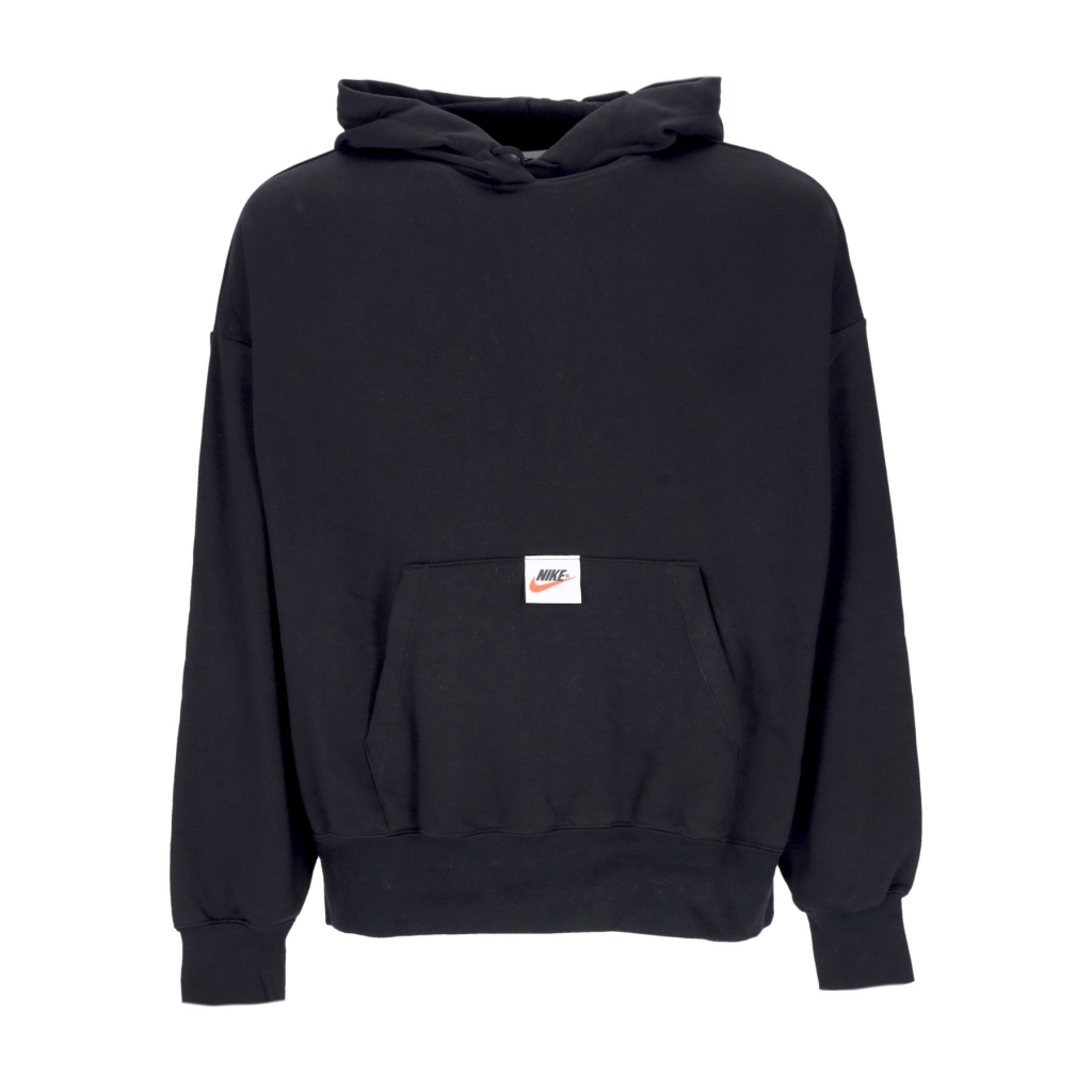 felpa leggera cappuccio donna sportswear circa 50 fleece hoodie BLACK/SAIL
