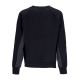 felpa leggera girocollo uomo sportswear air french terry crew BLACK/DK SMOKE GREY/GHOST GREEN