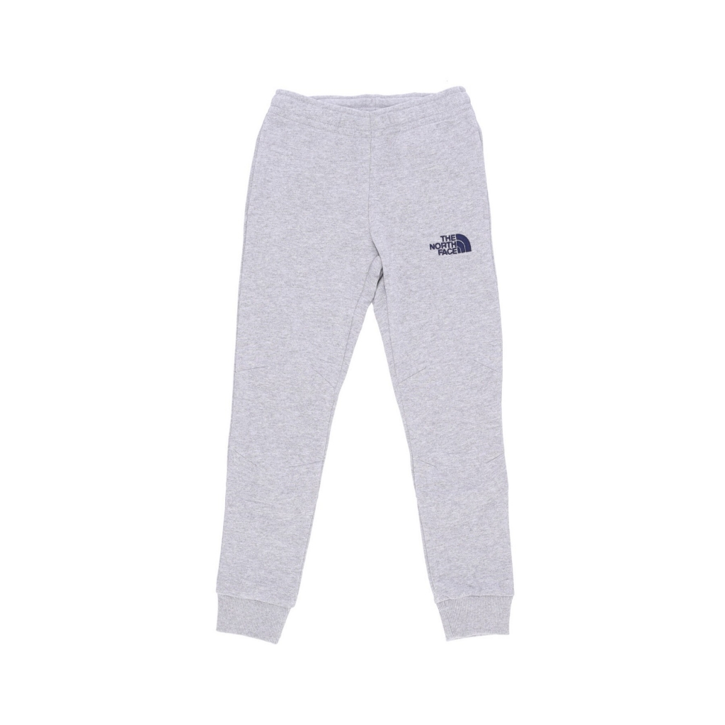 pantalone tuta felpato ragazzo slim fit joggers LIGHT GREY HEATHER