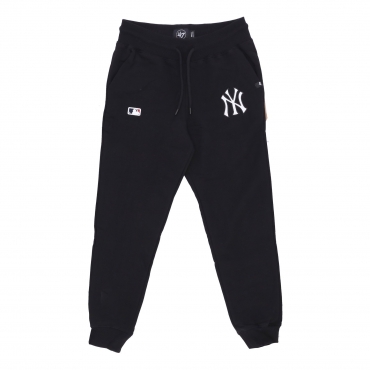 pantalone tuta felpato uomo mlb burnside track pant neyyan JET BLACK