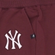 pantalone tuta felpato uomo mlb burnside track pant neyyan DARK MAROON