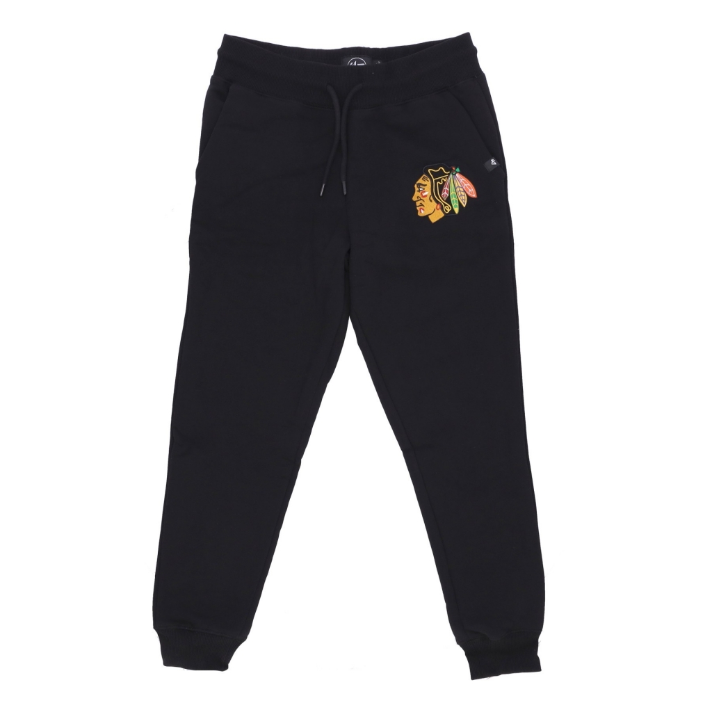 pantalone tuta felpato uomo nhl imprint burnside pant chibla JET BLACK