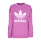 felpa leggera girocollo donna trefoil crewneck VIOLET