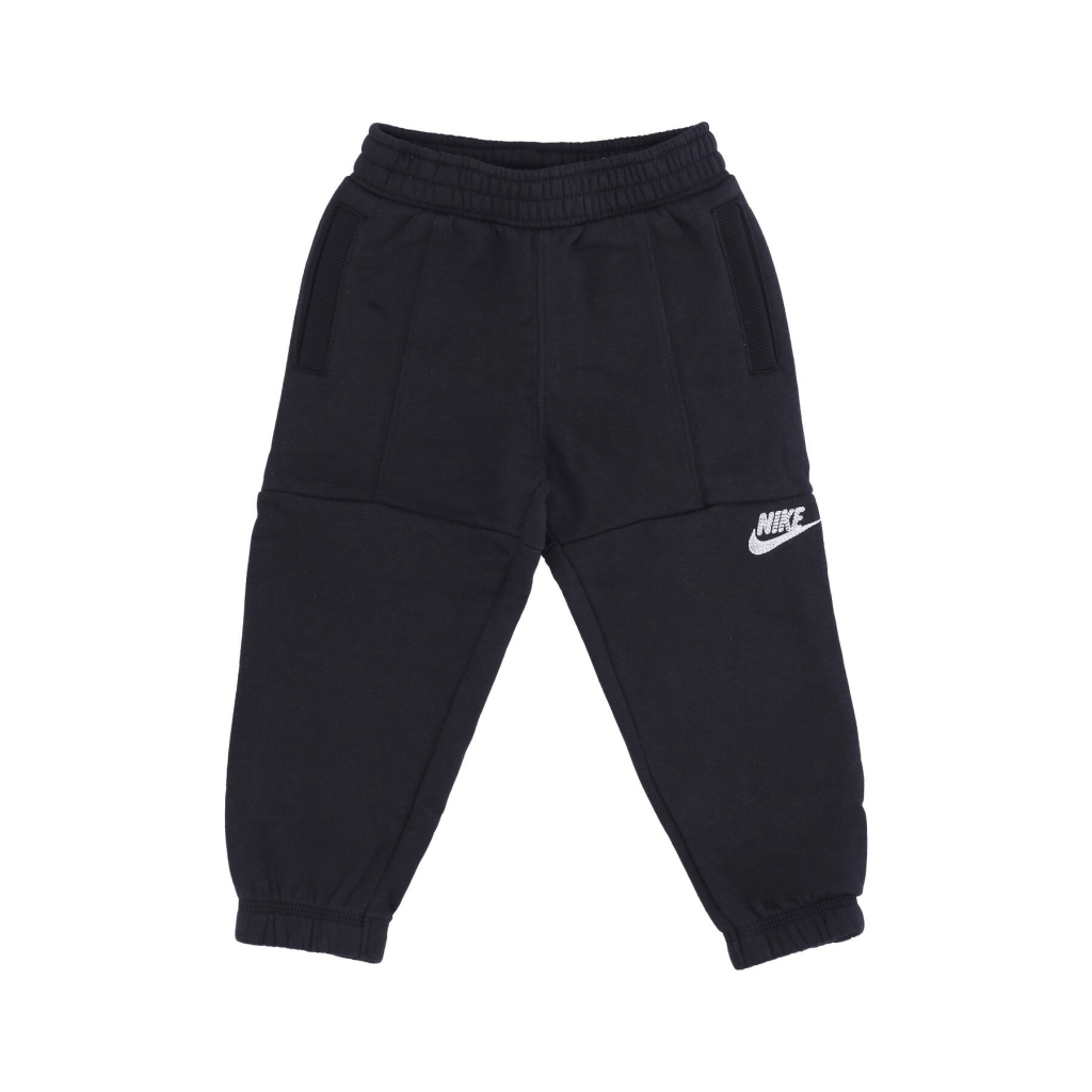 pantalone tuta felpato bambino amplify fleece pant BLACK
